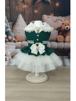 CÓD N194 - VESTIDO ROMANTIC VERDE