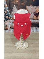 CÓD N196 - FRAQUE ROMANTIC VERMELHO
