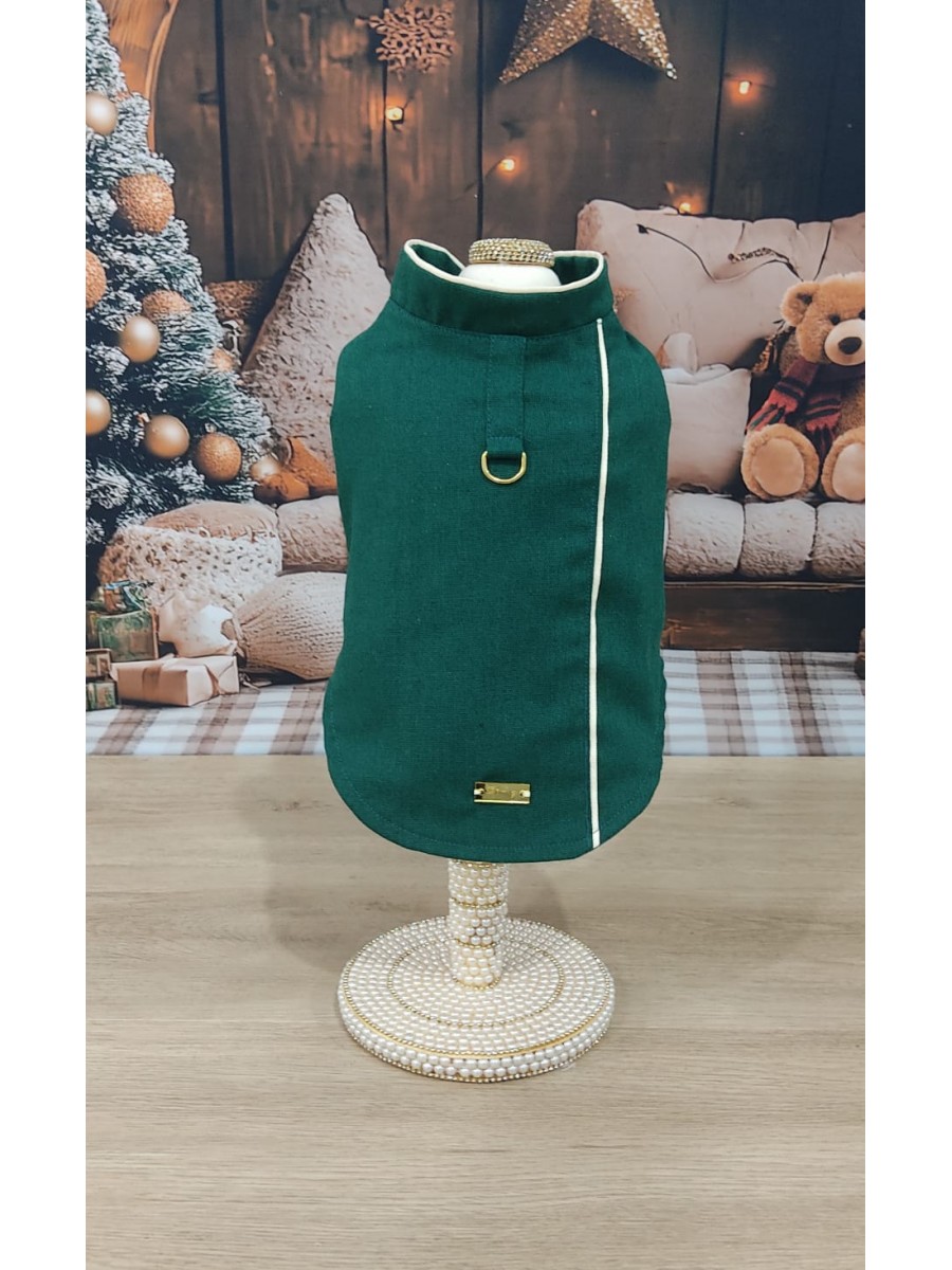 CÓD N200 - CAMISA ROMANTIC VERDE