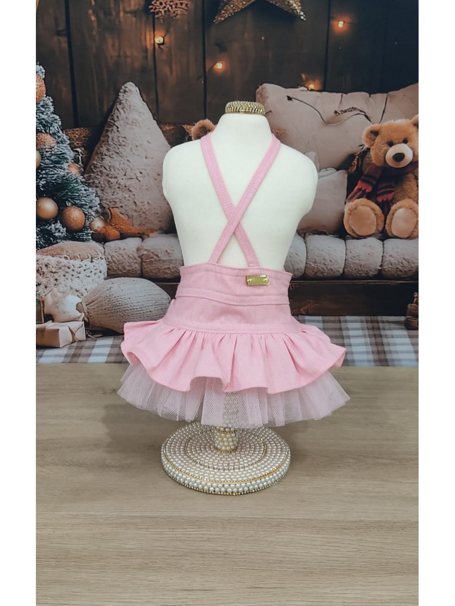 CÓD N211 - SAIA ROMANTIC ROSA