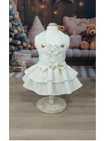 CÓD N214  - JARDINEIRA ROMANTIC OFF WHITE