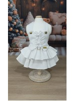 CÓD N215  - JARDINEIRA ROMANTIC BRANCA