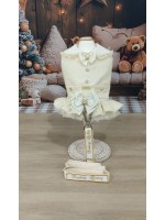 CÓD N237 - PEITORAL ROMANTIC OFF WHITE/BOLSOS
