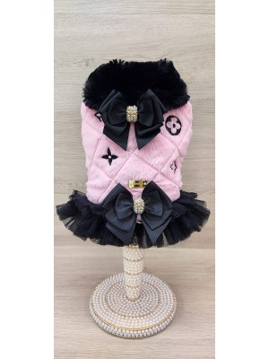 CÓD 1166- PEITORAL ROSE BLACK