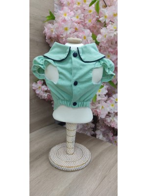 CÓD 1185 - BLUSA LINHO VERDE
