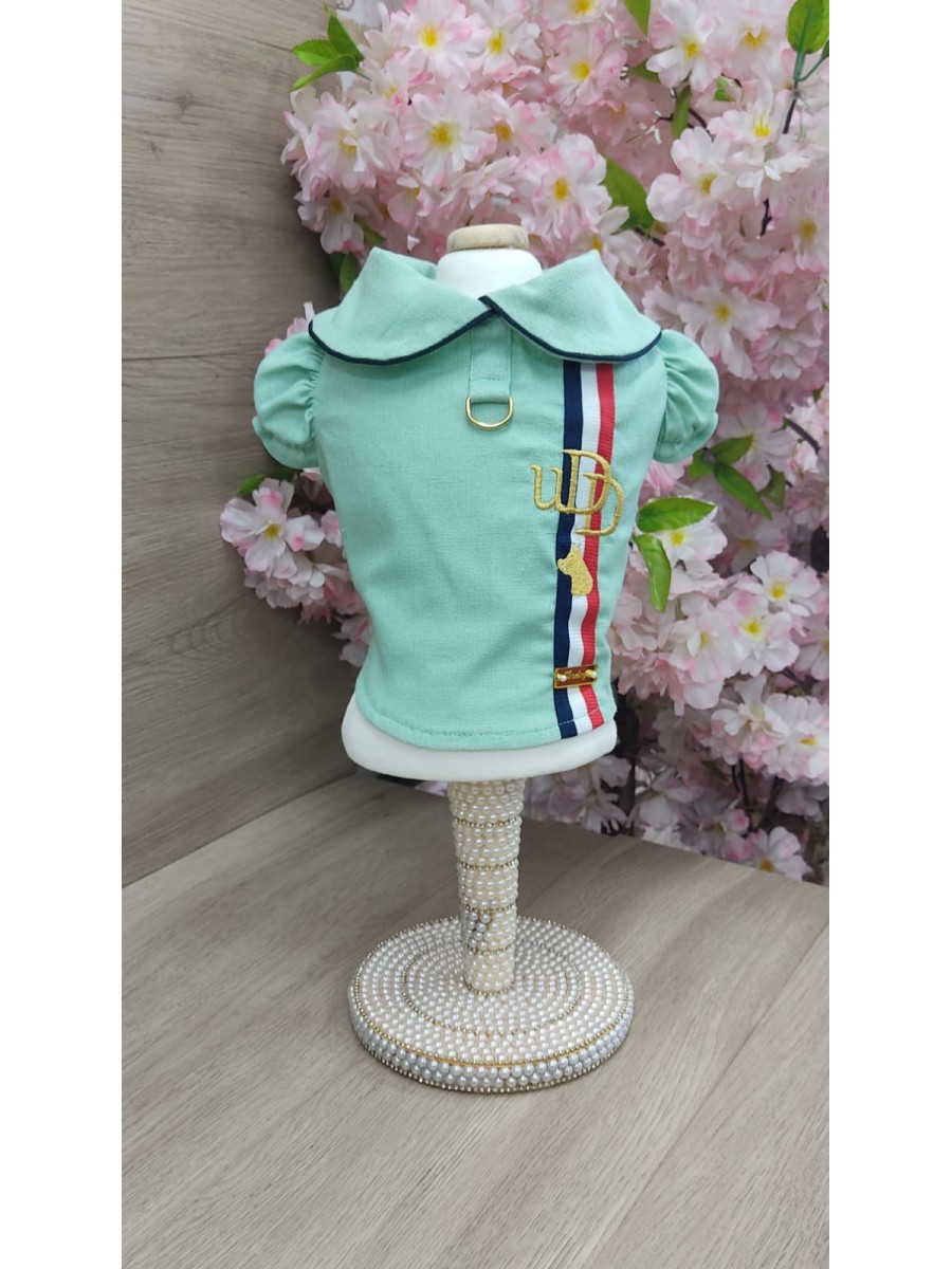 CÓD 1185 - BLUSA LINHO VERDE
