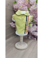 CÓD 1186 - BLUSA LINHO AMARELA