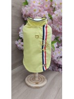 CÓD 1191 - CAMISA LINHO AMARELA AZUL/BRANCA/VERMELHA