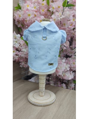 CÓD 1197 - BLUSA AZUL LAISE CÓD 1197 - BLUSA AZUL LAISE