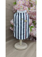 CÓD 1204 - CAMISA NAVY AZUL LISTRA