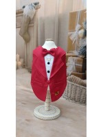 CÓD N163 - FRAQUE ENCANTO VERMELHO