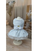 CÓD N168 - VESTIDO ENCANTO BRANCO/GLITTER