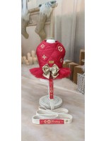 CÓD N172 - PEITORAL ENCANTO VERMELHO