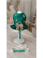 CÓD N173 - PEITORAL ENCANTO VERDE