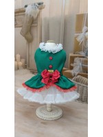 CÓD N178 - VESTIDO ENCANTO VERDE ELFA