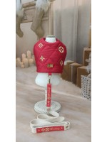 CÓD N190 - PEITORAL ENCANTO VERMELHO MACHO