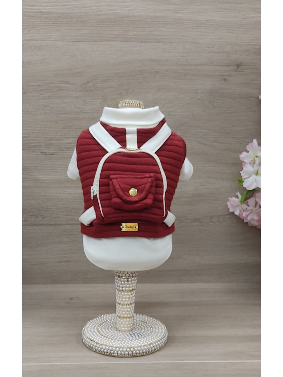 CÓD 1165 - CASACO MOCHILA MARSALA