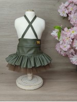 CÓD 1078 - SAIA LOVE COURO PU VERDE