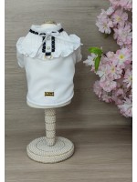 CÓD 1092 - BLUSA BRANCA/CORAÇÕES