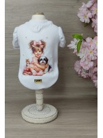 CÓD 1098 - BABY LOOK VINTAGE BRANCA