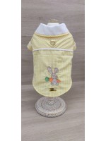 CÓD P020 - CAMISA COELHO XADREZ AMARELA