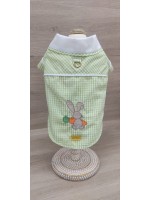 CÓD P021 - CAMISA COELHO XADREZ VERDE