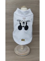 CÓD F116 - CAMISA BRANCA MOUSE