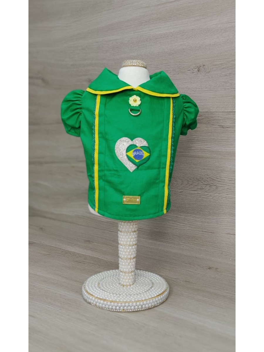 CÓD BR026 - BLUSA VERDE FÊMEA