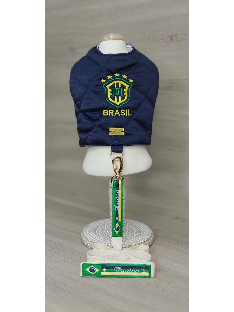 CÓD BR035 - PEITORAL AZUL MARINHO MACHO