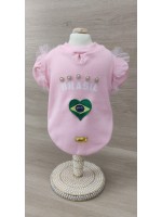 CÓD BR037 - BABY LOOK/ROSA