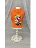 CÓD F099 - REGATA BASIC LARANJA/HALLOWEEN FÊMEA