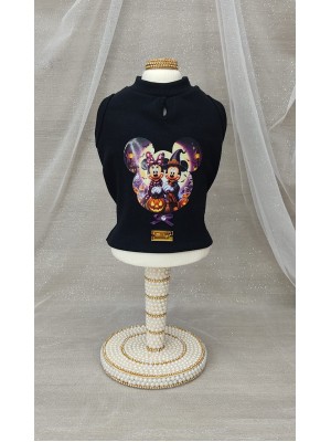 CÓD F100 - REGATA BASIC PRETA/MOUSE FÊMEA