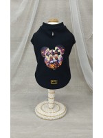 CÓD F102 - T-SHIRT PRETA/MOUSE