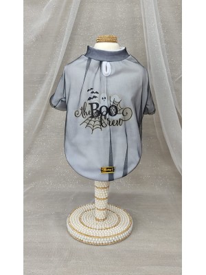 CÓD F105 - T-SHIRT BOO/BRANCA