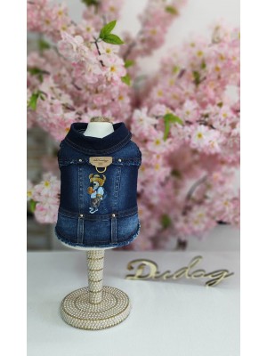 CÓD 0978 - JAQUETA JEANS TEDDY
