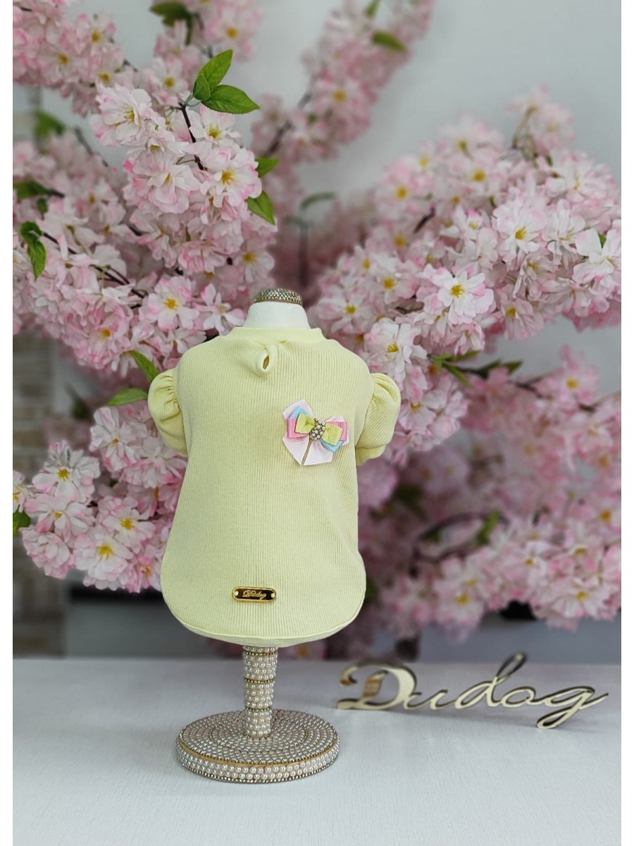 CÓD 0989 - BABY LOOK CANDY AMARELA BB