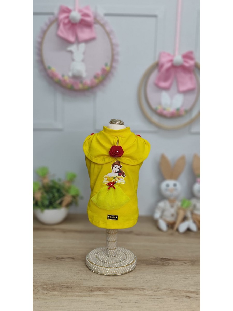 CÓD F051 - BABY LOOK BELA/AMARELA 