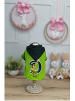 CÓD F064 - T-SHIRT PETER PAN VERDE/VERDE