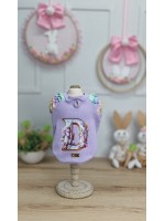 CÓD F070 - BABY LOOK UNICORNIO LILÁS