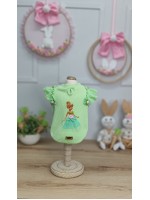 CÓD F072 - BABY LOOK SININHO VERDE