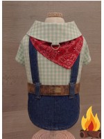 CÓD J036 - CAMISA COUNTRY VERDE