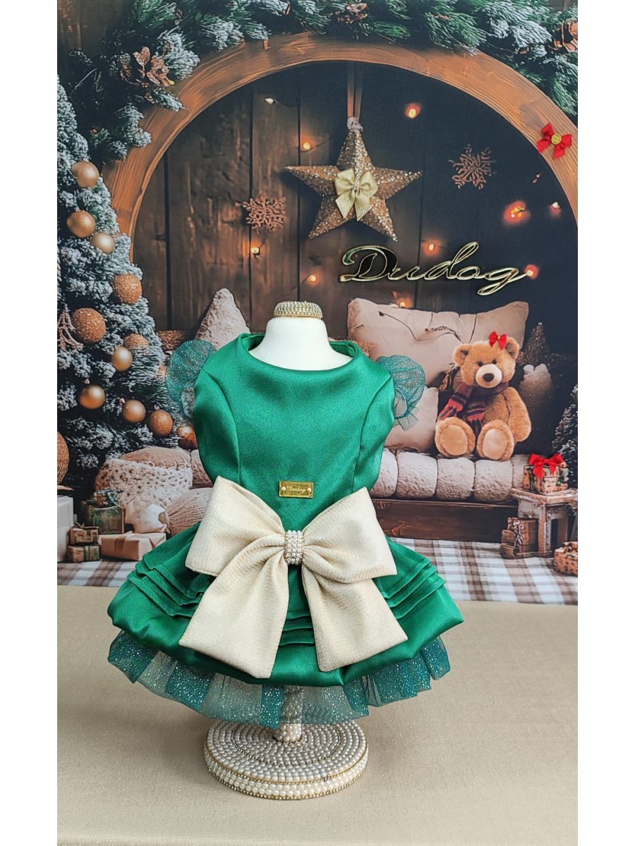 CÓD N144 - VESTIDO LOVELY VERDE