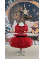 CÓD N149 - VESTIDO NOELA VERMELHO