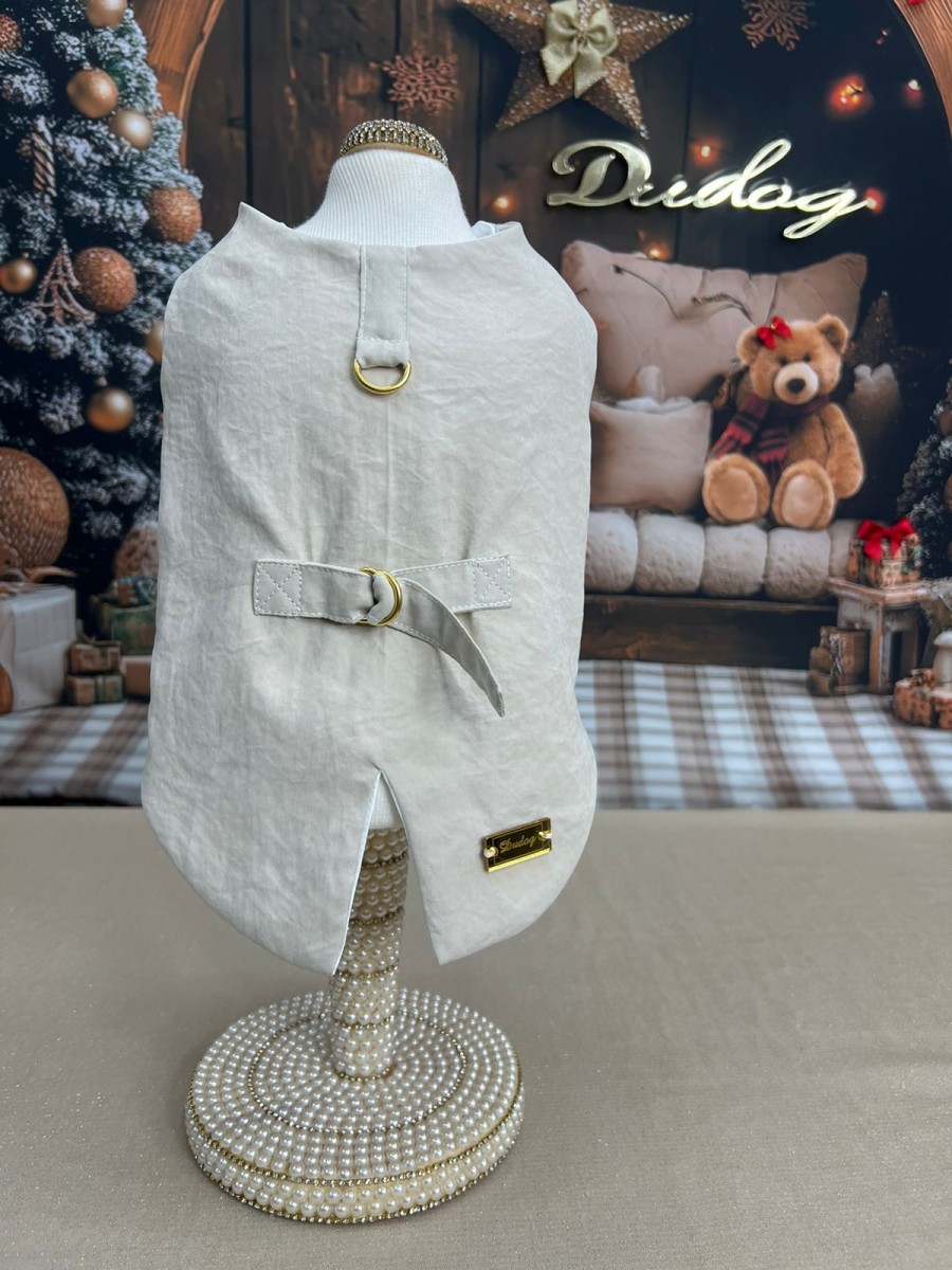 CÓD N153 - FRAQUE LOVELY DOURADO