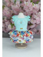 CÓD 1005 - VESTIDO SHOULDER TO SHOULDER/VERDE