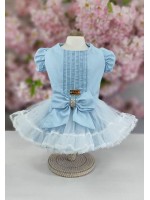 CÓD 1007 - VESTIDO CANDY AZUL