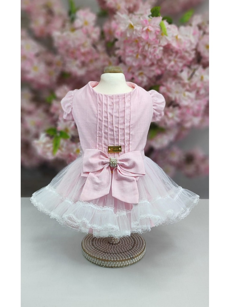 CÓD 1008 - VESTIDO CANDY ROSA