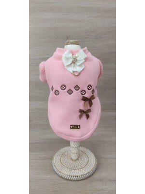 CÓD 1106 - MOLETOM LAÇOS SALMÃO