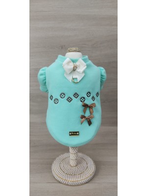 CÓD 1107 - MOLETOM LAÇOS VERDE BEBE