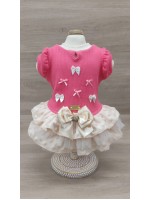 CÓD 1120 - VESTIDO CORAL OFF BUBBLE